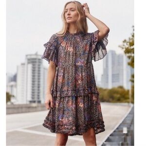 Ulla Johnson Delia dress jet NWT
